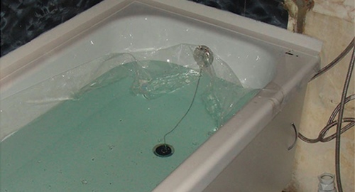 Установкой акрилового вкладыша | Кодинск